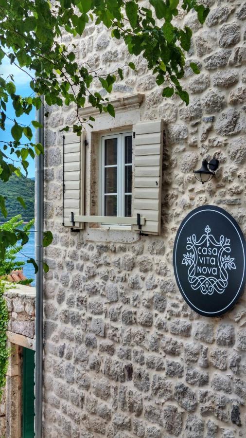 Casa Vita Nova Perast Esterno foto